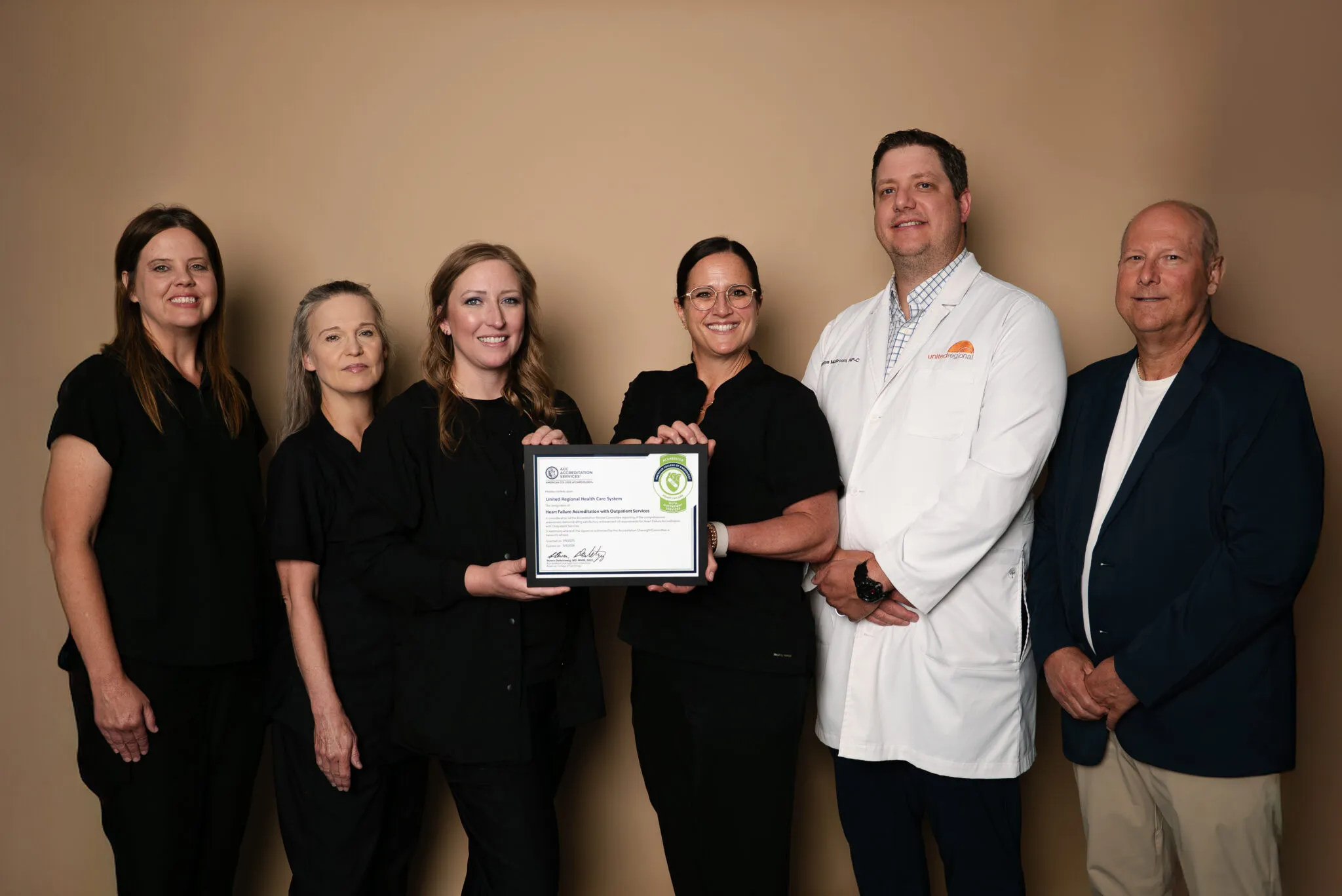 United Regional ACC Accreditation photo